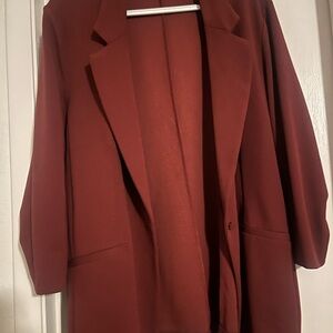 Maurices Women's Rich Burgundy Blazer